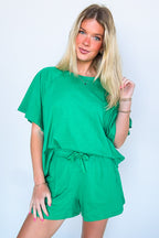 Lucy Oversized Short Sleeve Top - FINAL SALE - Madison and Mallory