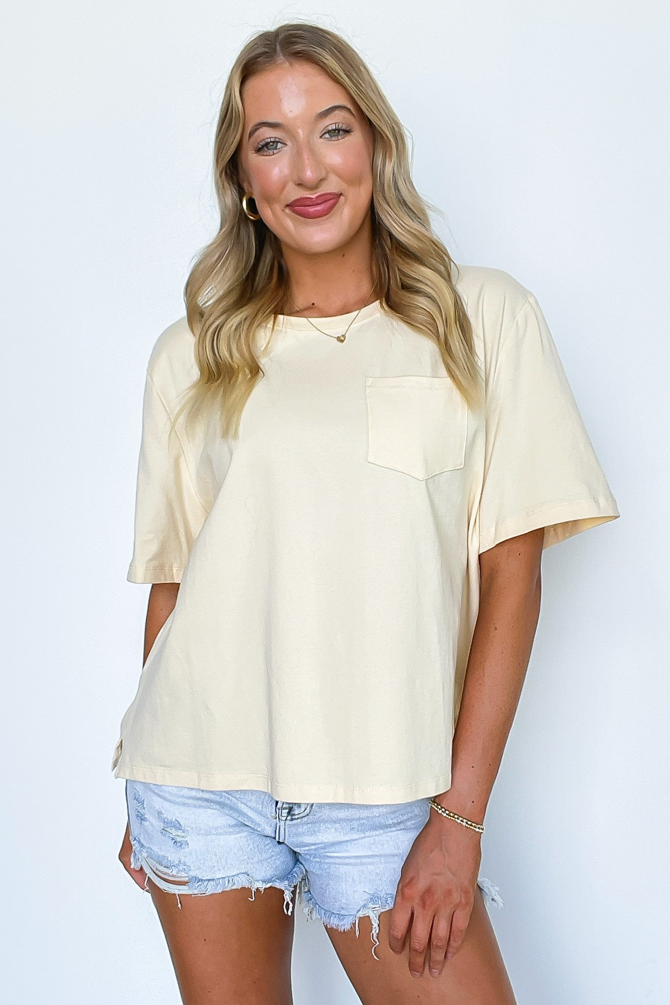 Luizah Short Sleeve Relaxed Fit Top - FINAL SALE - Madison and Mallory