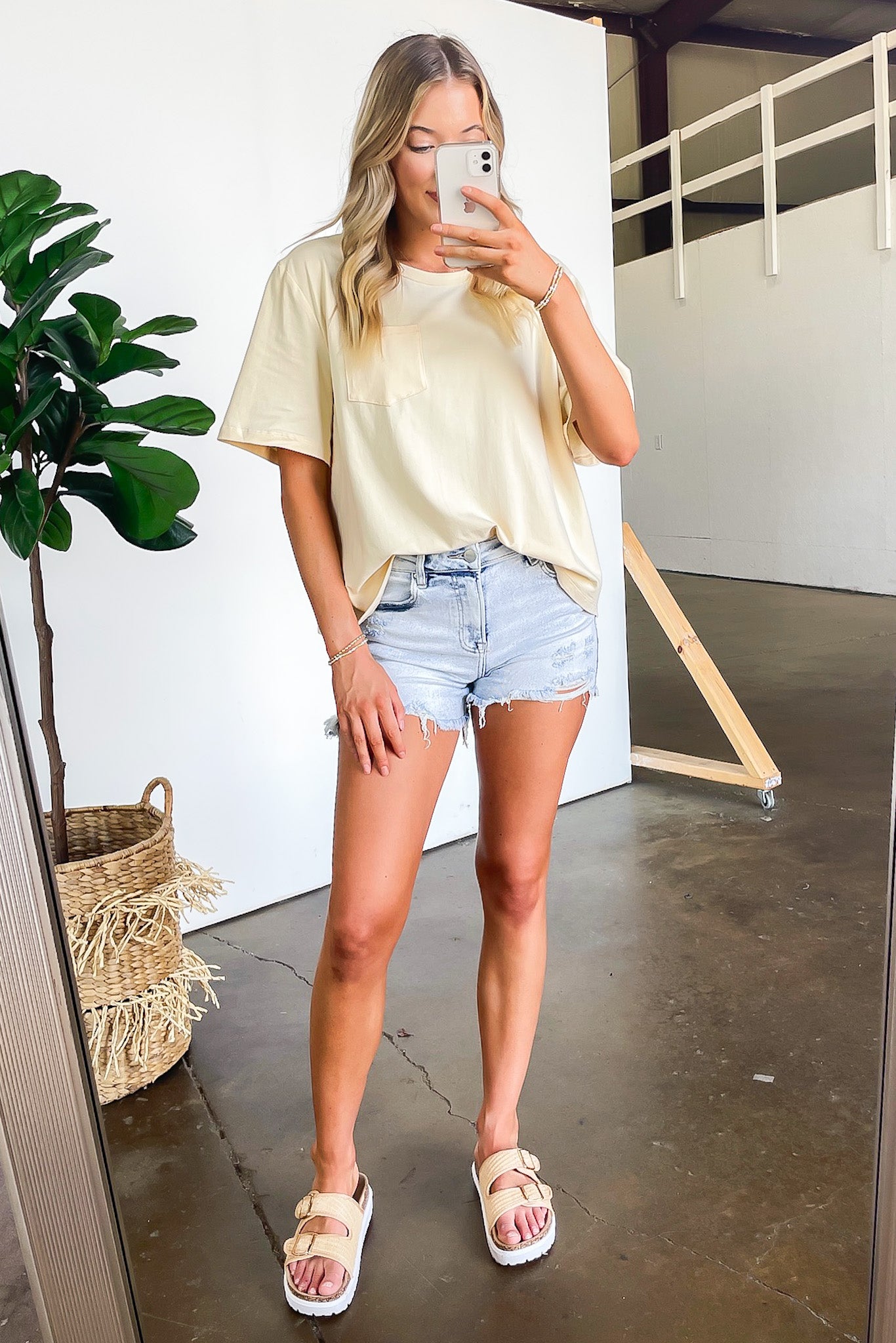 Luizah Short Sleeve Relaxed Fit Top - FINAL SALE - Madison and Mallory
