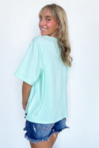 Luizah Short Sleeve Relaxed Fit Top - FINAL SALE - Madison and Mallory