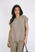 Luxe Appeal Relaxed Crew Neck Knit Top - Madison and Mallory
