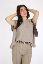 Luxe Appeal Relaxed Crew Neck Knit Top - Madison and Mallory
