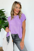 Luxe Appeal Relaxed Crew Neck Knit Top - BACK IN STOCK - Madison and Mallory