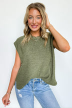 Luxe Appeal Relaxed Crew Neck Knit Top - BACK IN STOCK - Madison and Mallory
