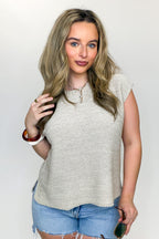 Luxe Appeal Relaxed Crew Neck Knit Top - BACK IN STOCK - Madison and Mallory