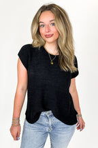 Luxe Appeal Relaxed Crew Neck Knit Top - BACK IN STOCK - Madison and Mallory