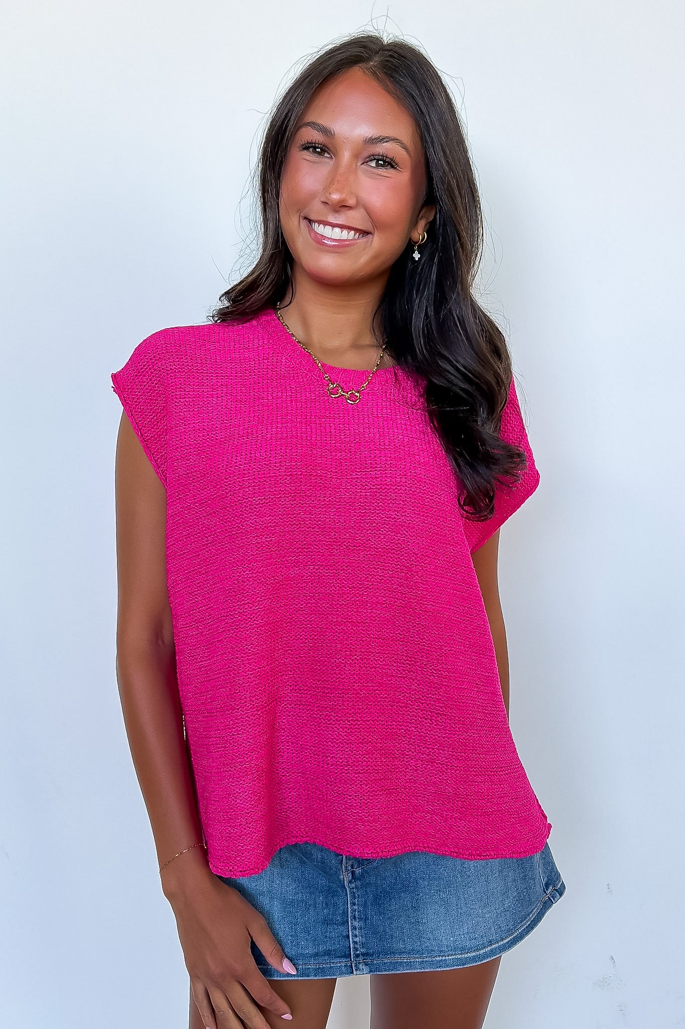 Luxe Appeal Relaxed Crew Neck Knit Top - BACK IN STOCK - Madison and Mallory