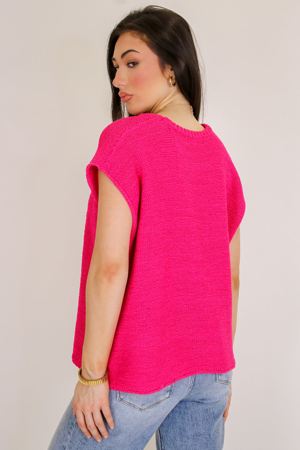 Luxe Appeal Relaxed Crew Neck Knit Top - Madison and Mallory
