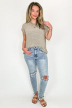 Luxe Appeal Relaxed Crew Neck Knit Top - BACK IN STOCK