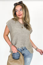 Luxe Appeal Relaxed Crew Neck Knit Top - BACK IN STOCK - Madison and Mallory