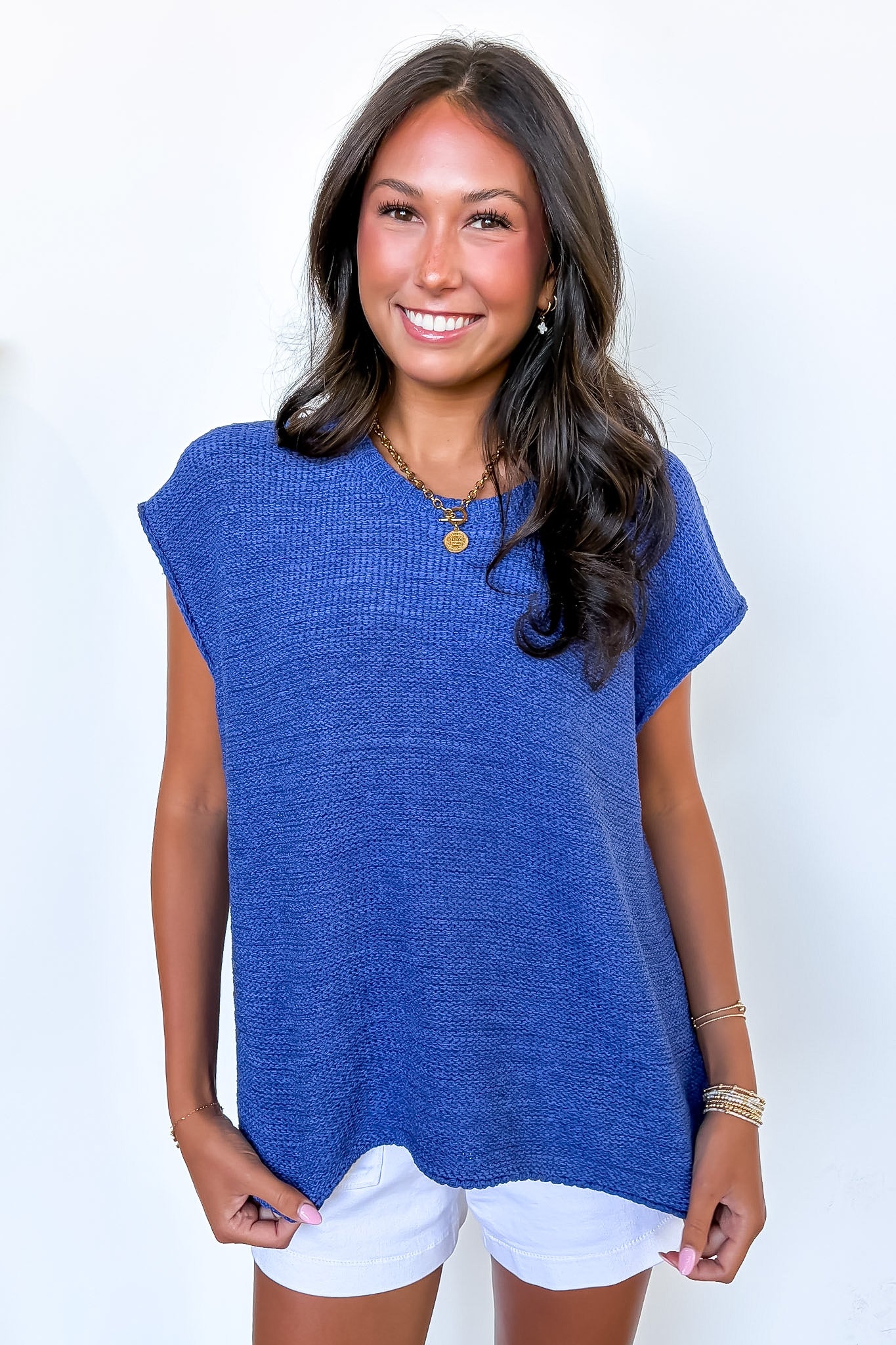 Luxe Appeal Relaxed Crew Neck Knit Top - BACK IN STOCK - Madison and Mallory