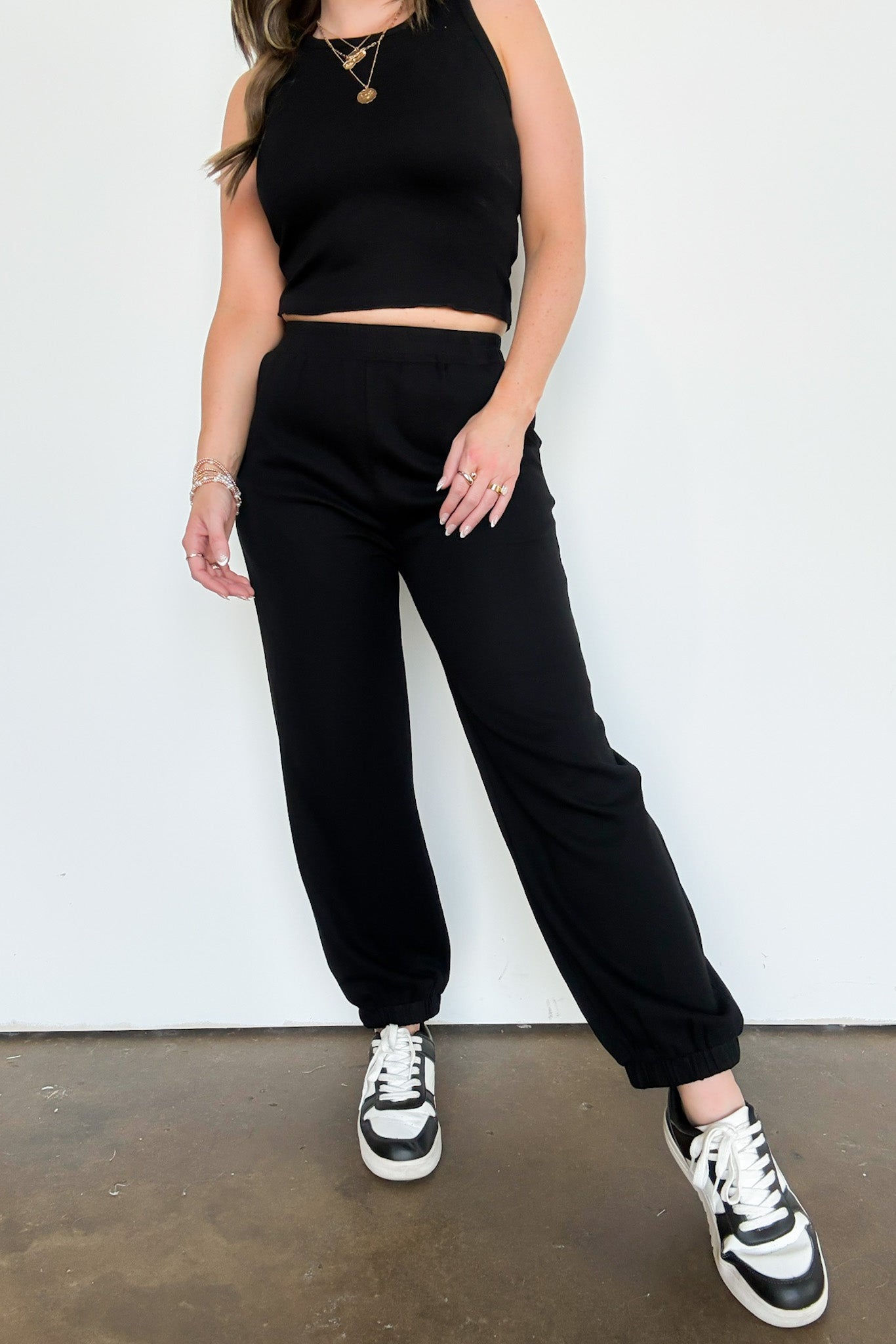  Lynae Ribbed Joggers - Madison and Mallory