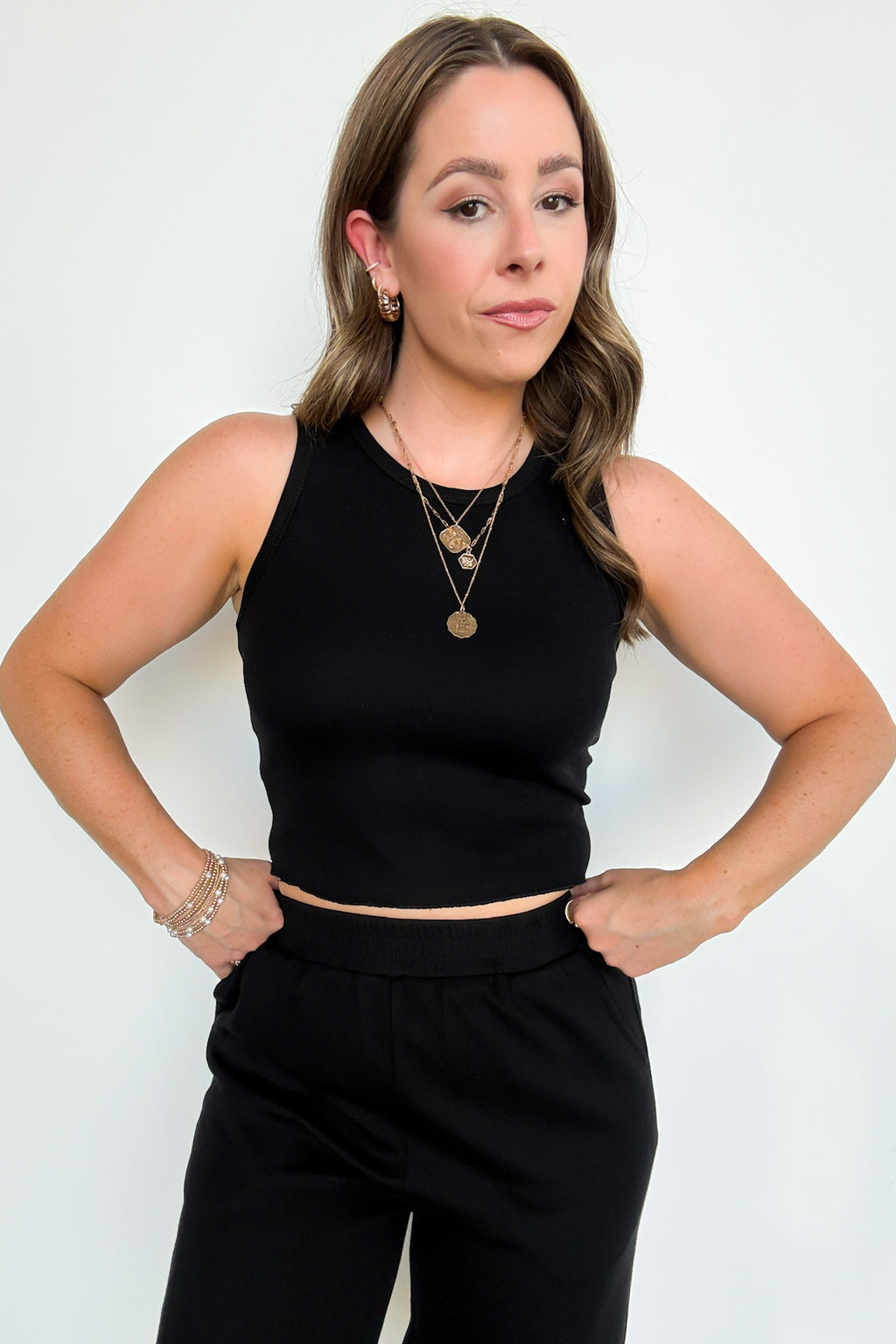 Lynae Ribbed Tank Top - FINAL SALE - Madison and Mallory
