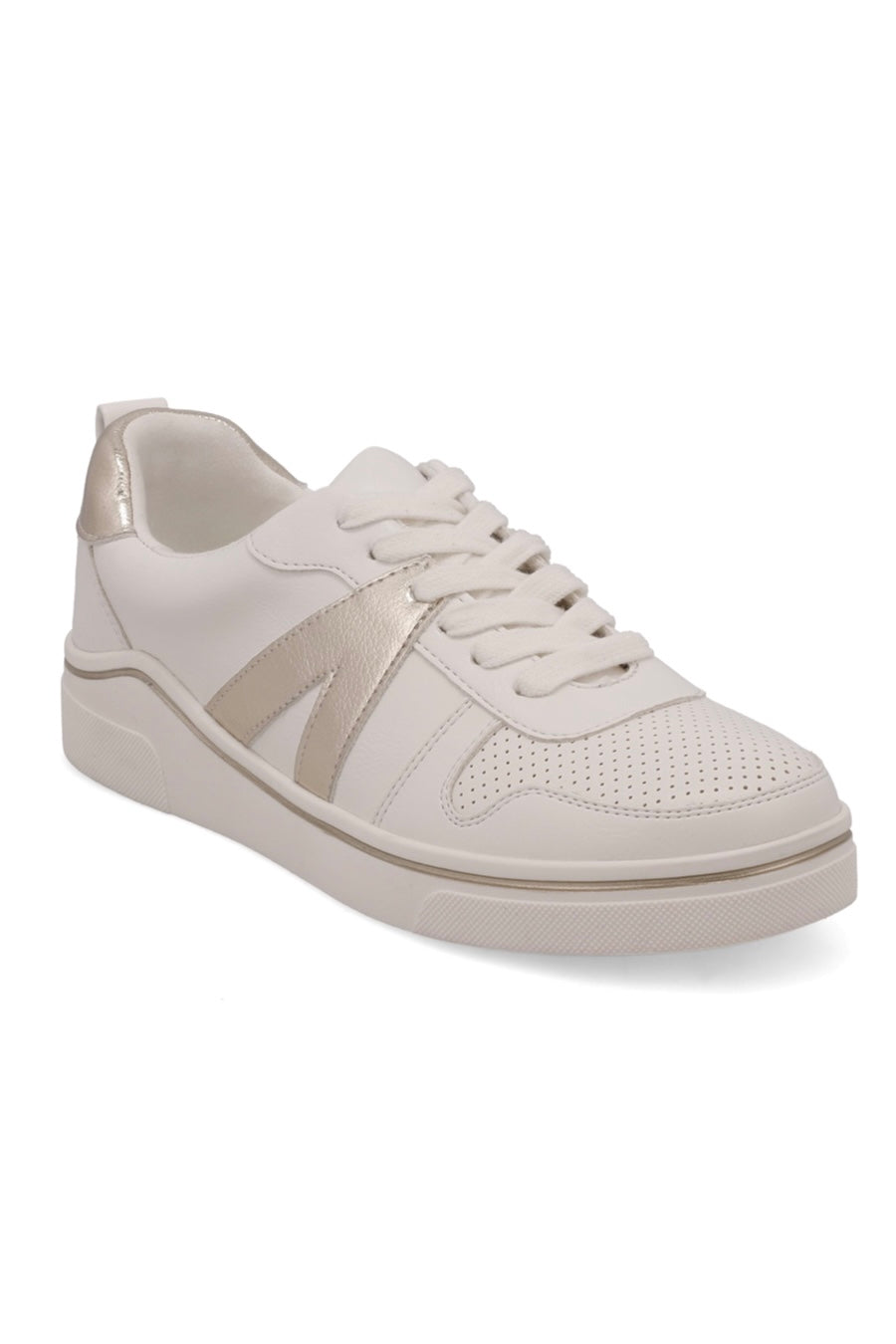 MIA Alta Perforated Lace Up Sneakers - Madison and Mallory