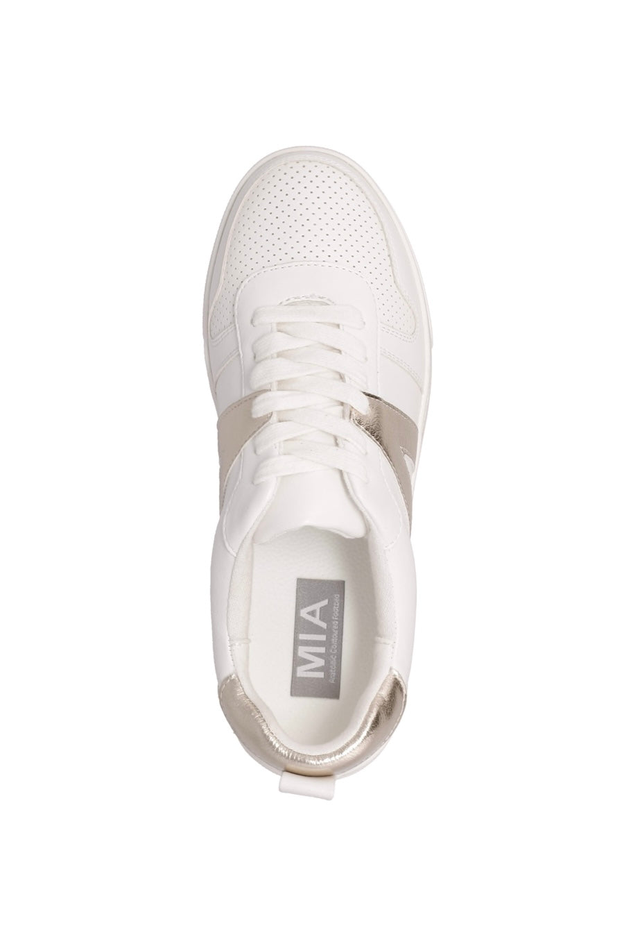 MIA Alta Perforated Lace Up Sneakers - Madison and Mallory