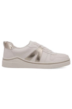 6 / Gold MIA Alta Perforated Lace Up Sneakers - Madison and Mallory