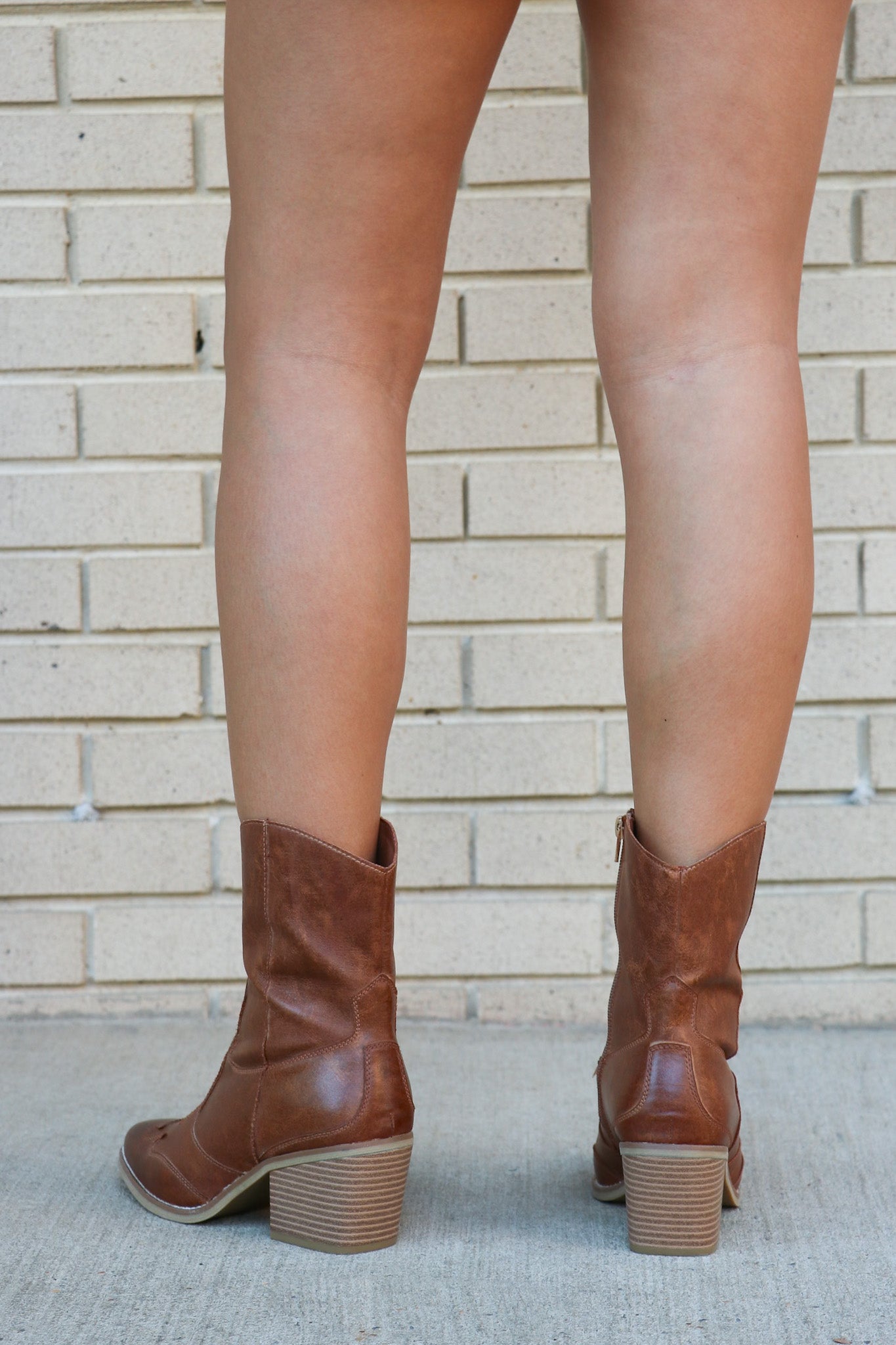 MIA Clorinda Pointed Toe Western Style Boots - Madison and Mallory
