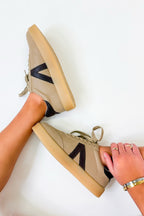 MIA Axel Sneaker - Stone Chocolate - Madison and Mallory