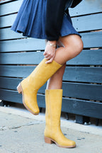 6 / Banana MIA Duston Boots - Madison and Mallory