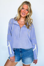 Marcy High Neck 1/2 Zip Top - BACK IN STOCK - Madison and Mallory