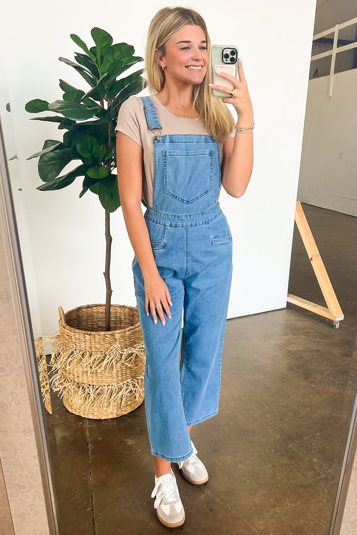  Marlah Wide Leg Denim Overalls - FINAL SALE - Madison and Mallory