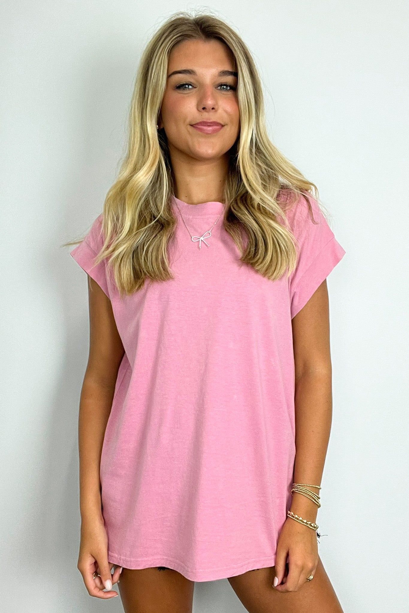  Mason Mineral Washed Crew Neck Top - Madison and Mallory