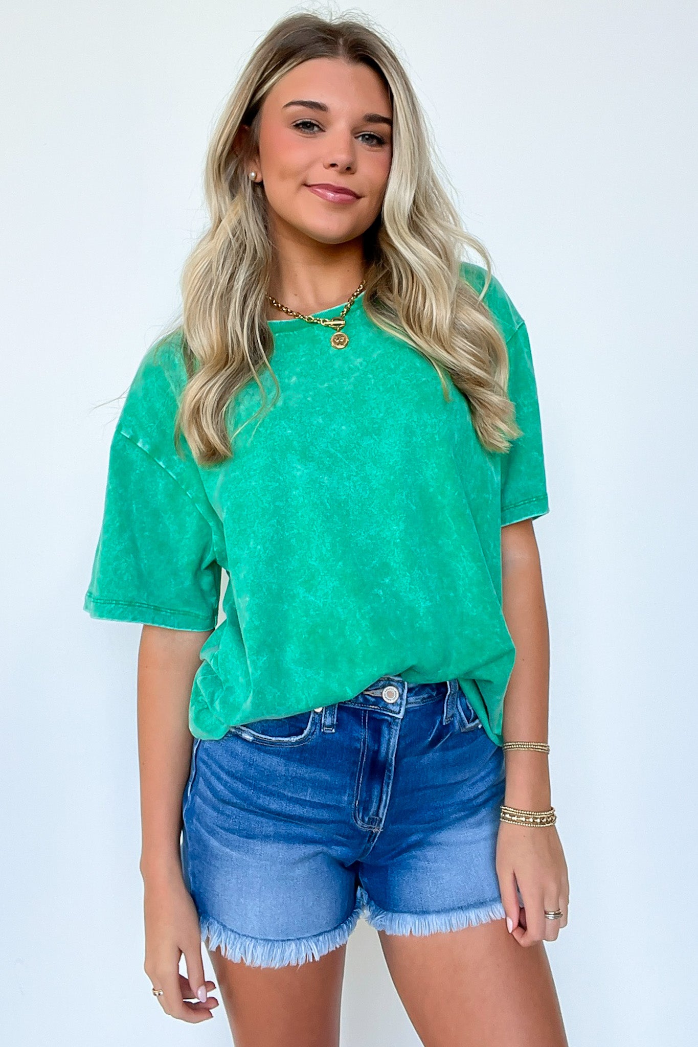  Melena Mineral Washed Oversized Top - BACK IN STOCK - Madison and Mallory