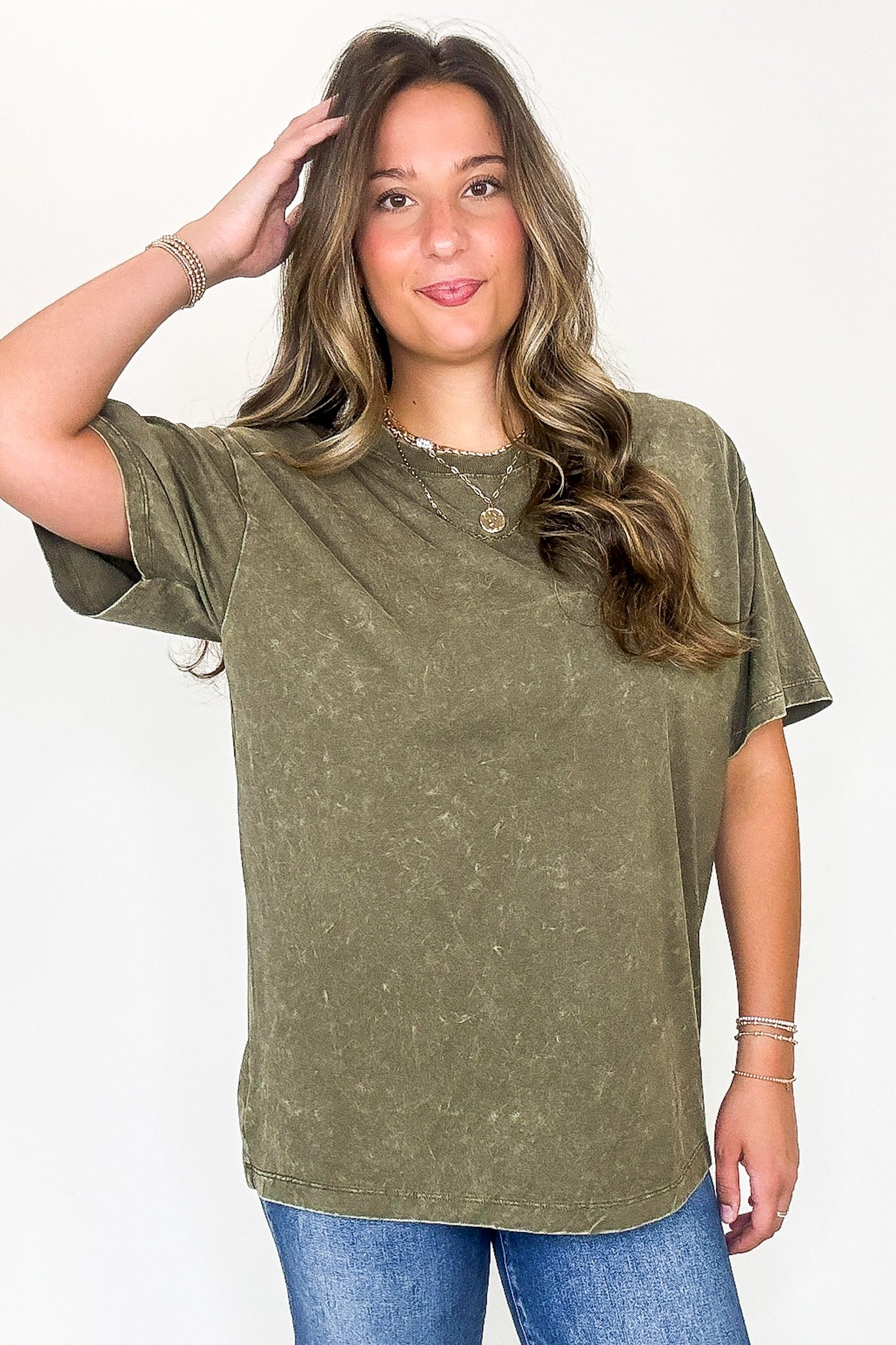 Melena Mineral Washed Relaxed Top - BACK IN STOCK - Madison and Mallory