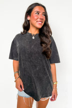 Melena Mineral Washed Relaxed Top