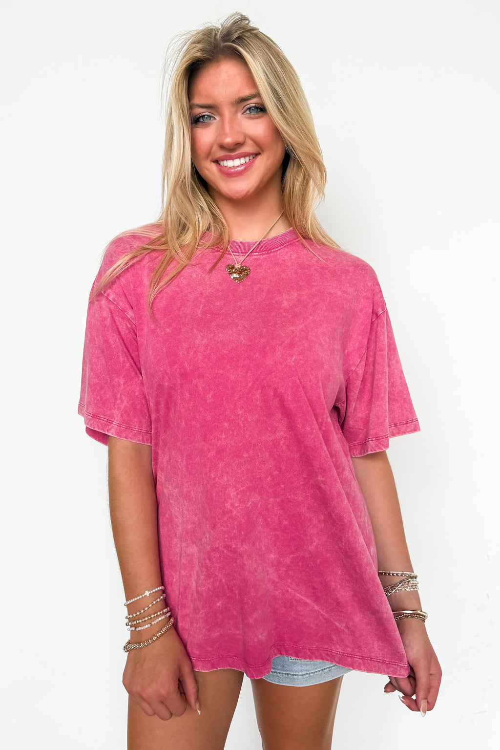 Melena Mineral Washed Relaxed Top
