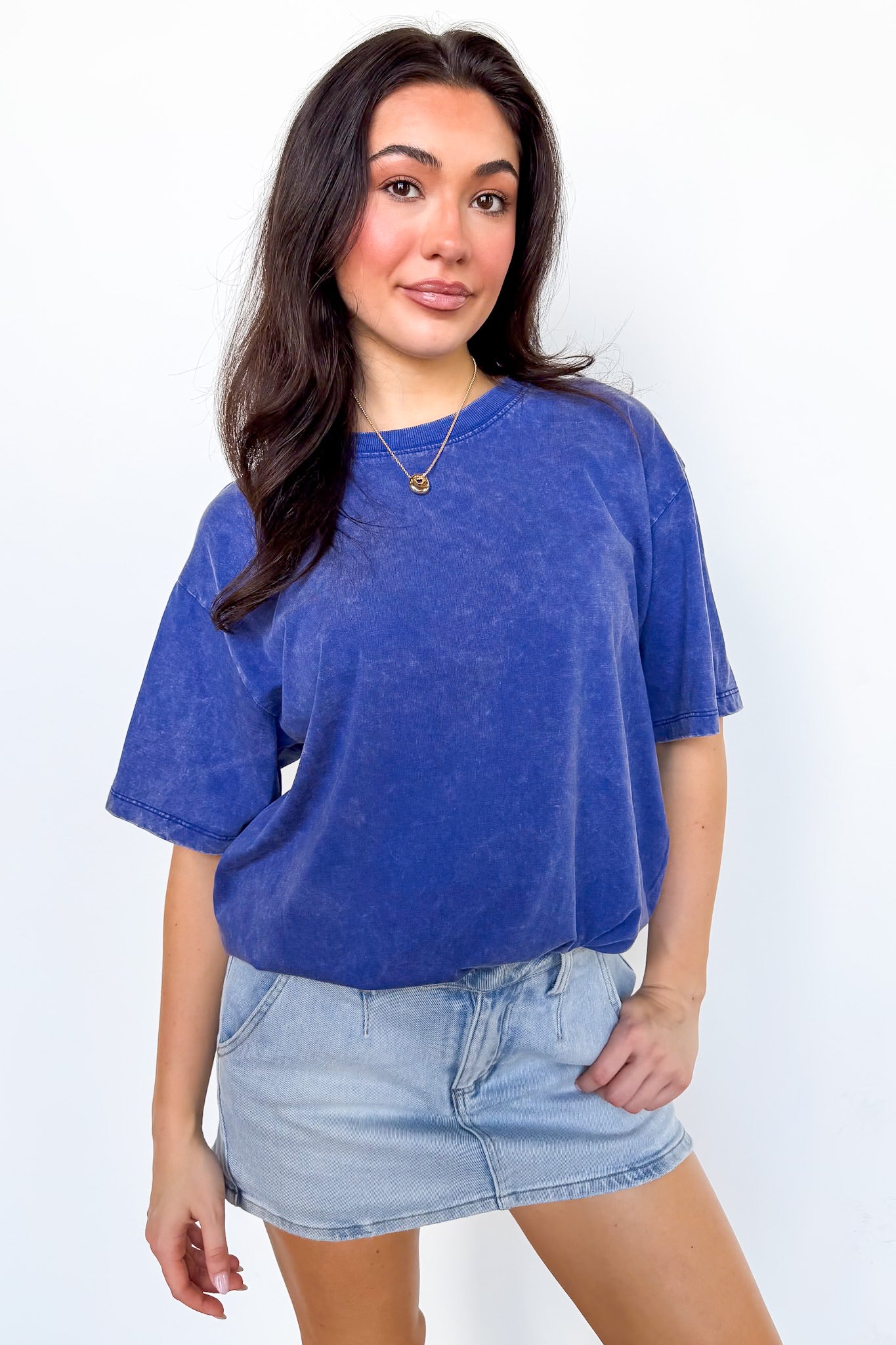 Melena Mineral Washed Relaxed Top - BACK IN STOCK - Madison and Mallory
