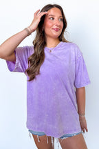 Melena Mineral Washed Relaxed Top