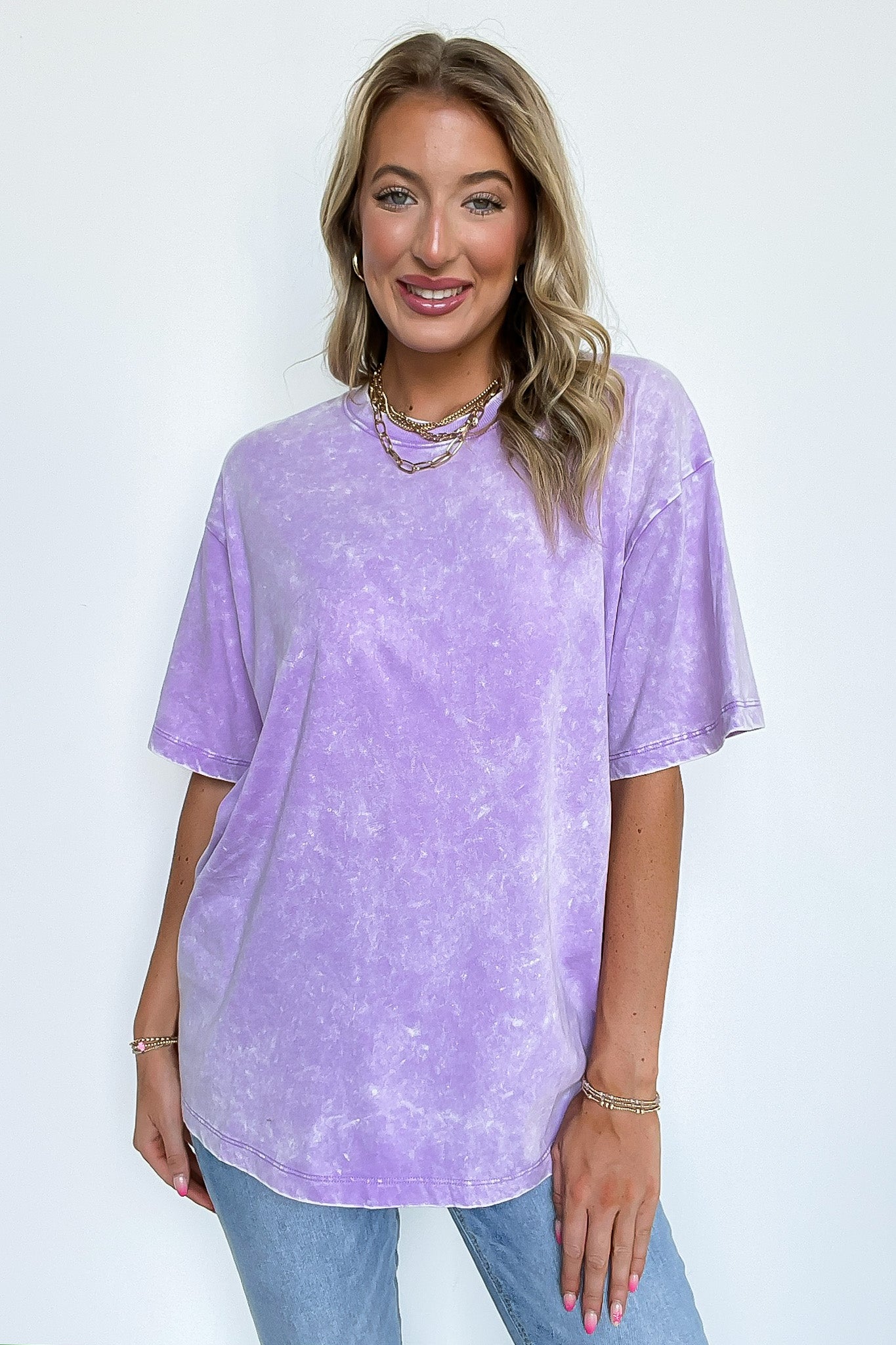 Melena Mineral Washed Relaxed Top - BACK IN STOCK