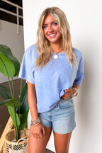 Melena Mineral Washed Relaxed Top - BACK IN STOCK - Madison and Mallory