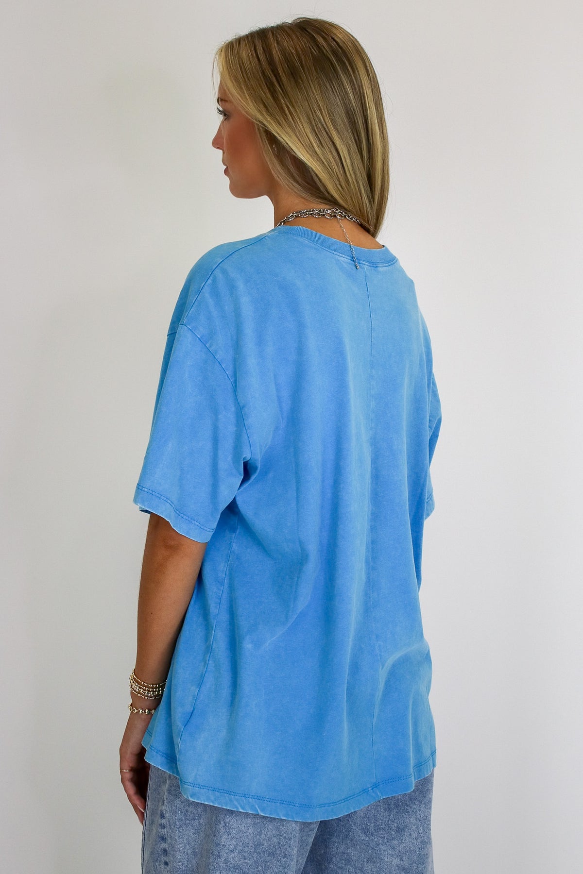 Melena Mineral Washed Relaxed Top