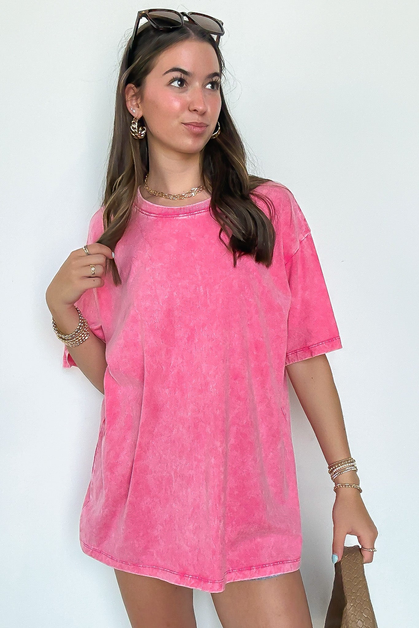 Melena Mineral Washed Relaxed Top - BACK IN STOCK