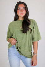 Melena Mineral Washed Relaxed Top - Madison and Mallory