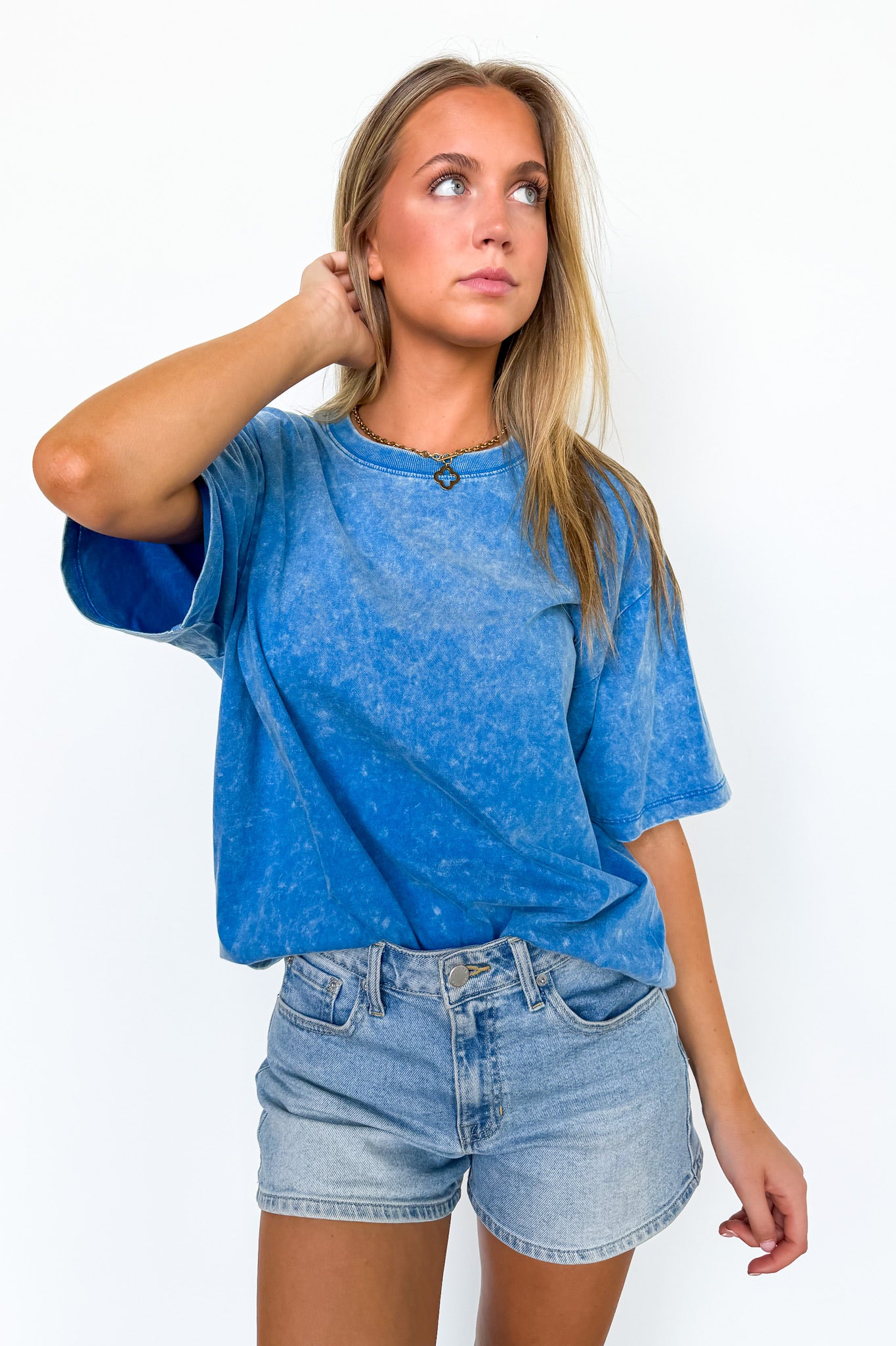 Melena Mineral Washed Relaxed Top - BACK IN STOCK - Madison and Mallory