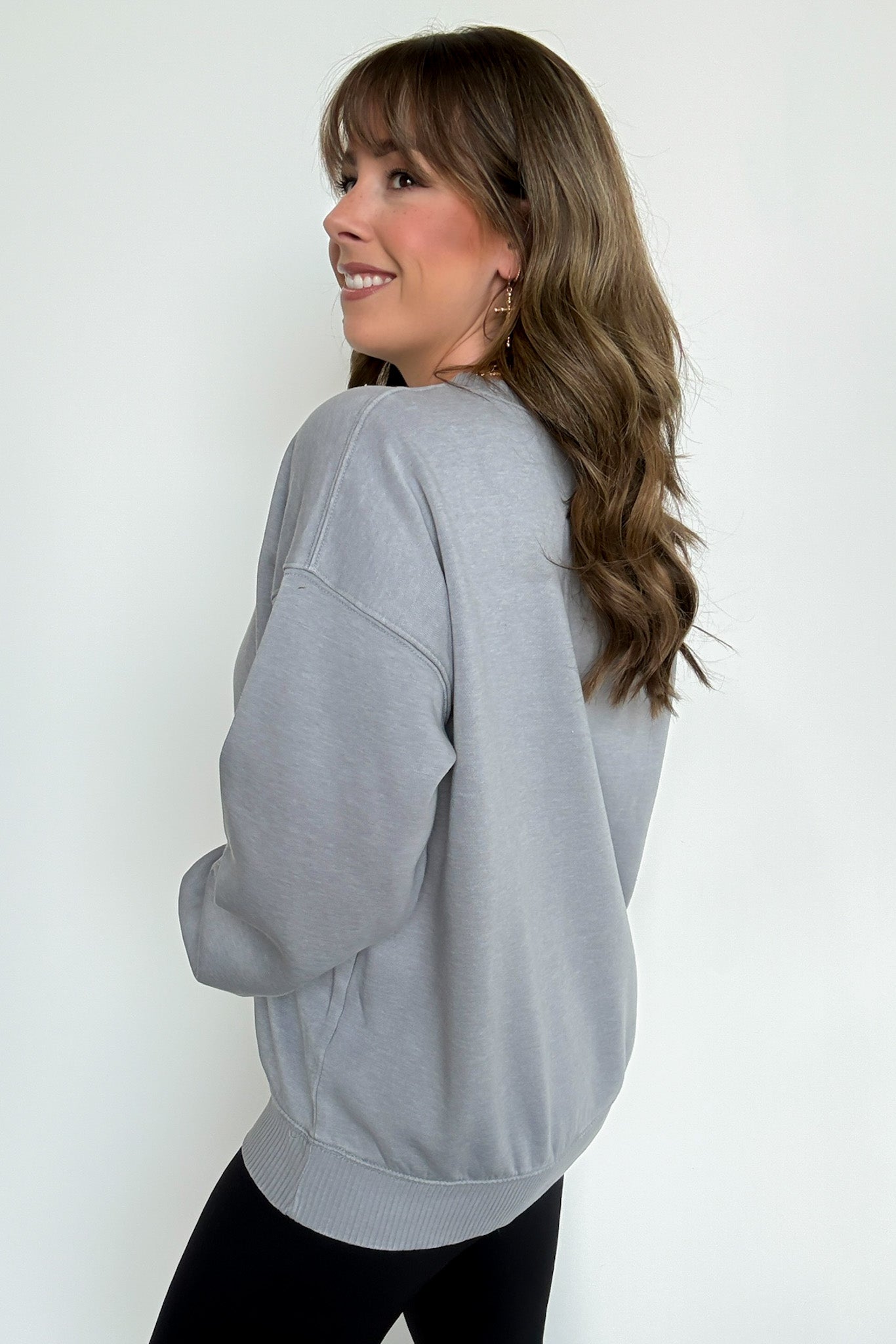  Mellow Mode Acid Wash Relaxed Sweatshirt - Madison and Mallory