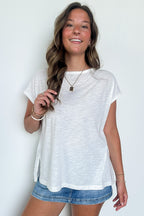 Mineral Mist Relaxed Tee - FINAL SALE - Madison and Mallory