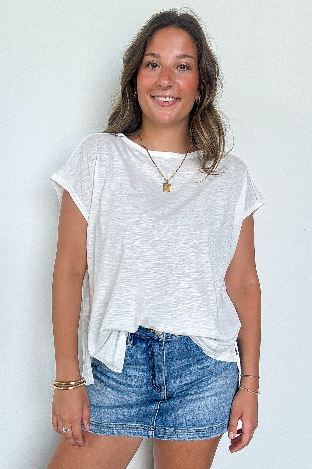 Mineral Mist Relaxed Tee - FINAL SALE - Madison and Mallory