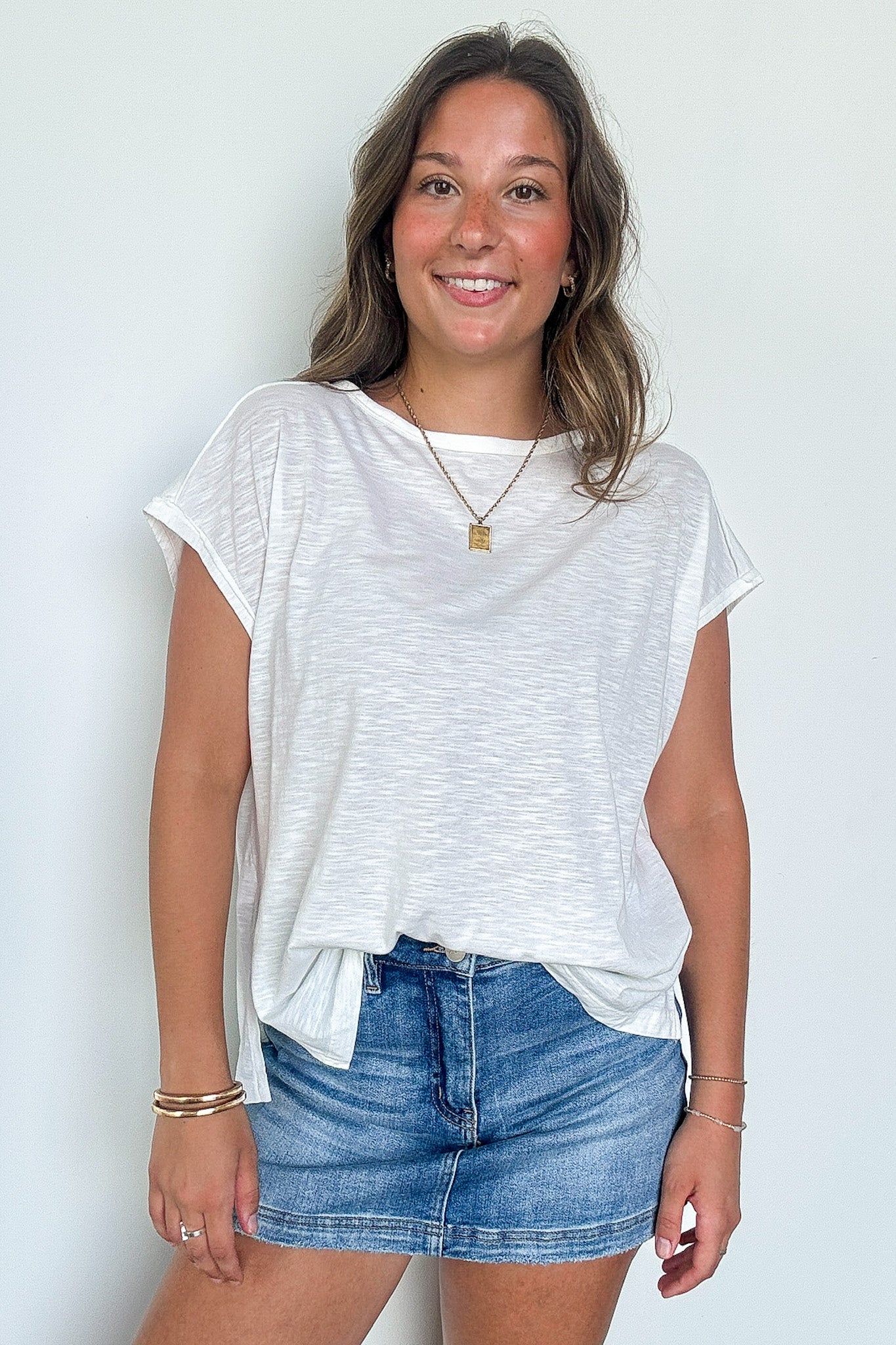 Mineral Mist Relaxed Tee - Madison and Mallory