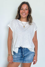 Mineral Mist Relaxed Tee - FINAL SALE - Madison and Mallory