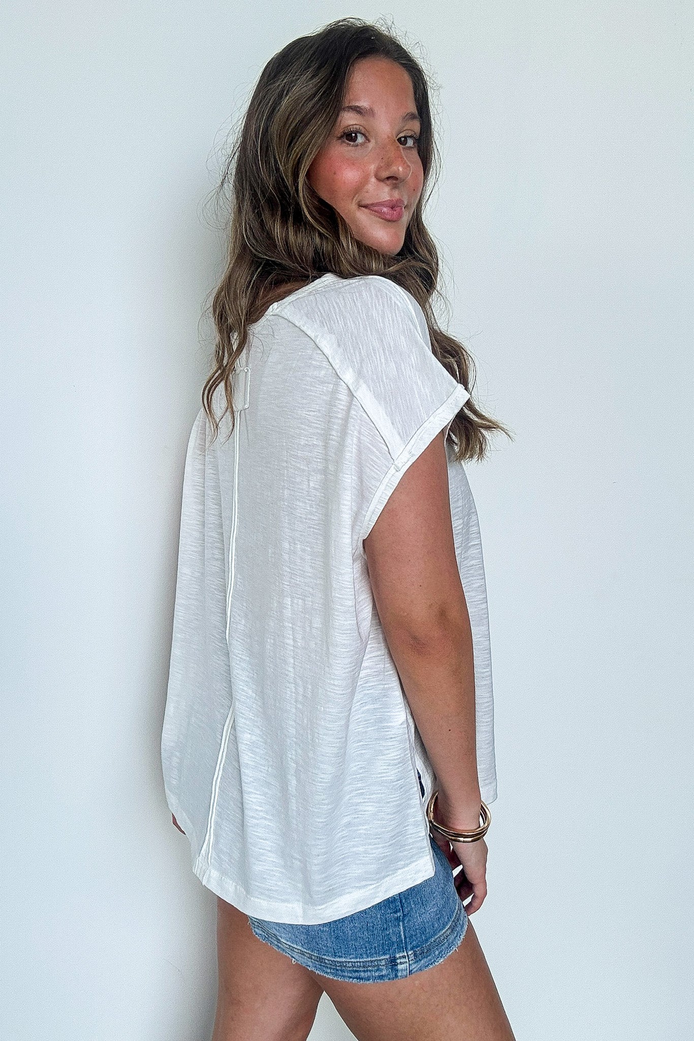 Mineral Mist Relaxed Tee - Madison and Mallory