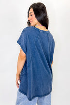 Mineral Motion V-Neck Top - Madison and Mallory
