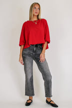 Minimal Luxe Oversized Boxy Tee - Madison and Mallory