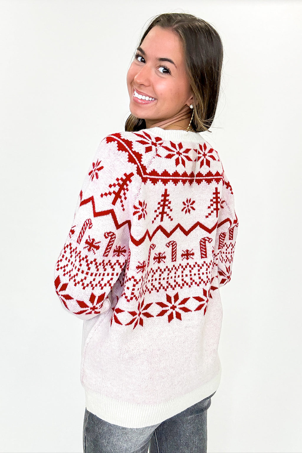 Mistletoe Moments Raglan Sleeve Sweater - FINAL SALE - Madison and Mallory