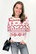 Mistletoe Moments Raglan Sleeve Sweater - FINAL SALE - Madison and Mallory