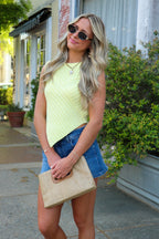 Mode Point Knit Tank Top - Madison and Mallory