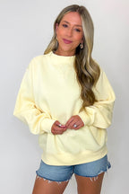 Modern Ease Mock Neck Pullover - Madison and Mallory